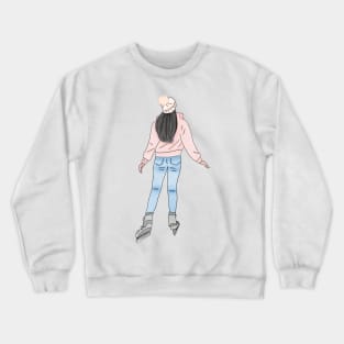 Winter girl Crewneck Sweatshirt